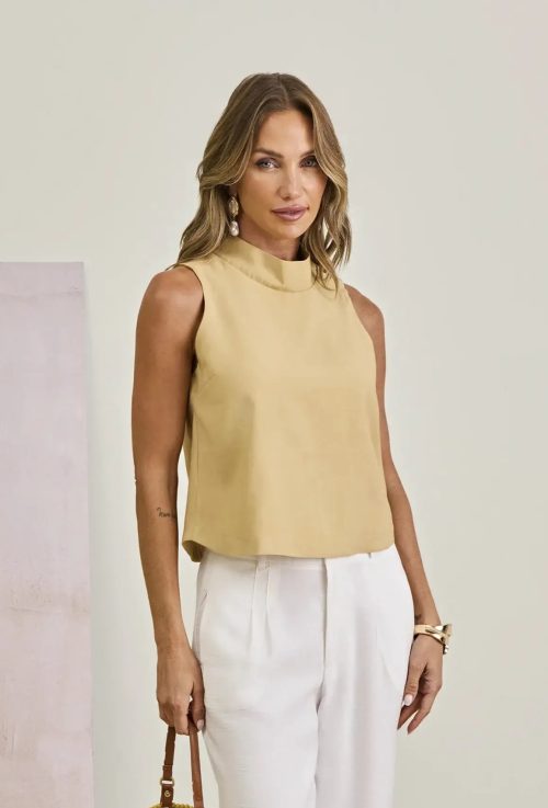 Blusa Feminina Helena Bege