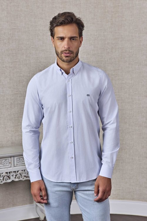 Camisa Masculina Regular Xadrez