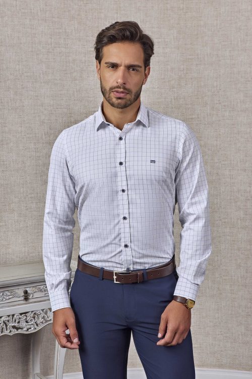 Camisa Masculina Regular Xadrez