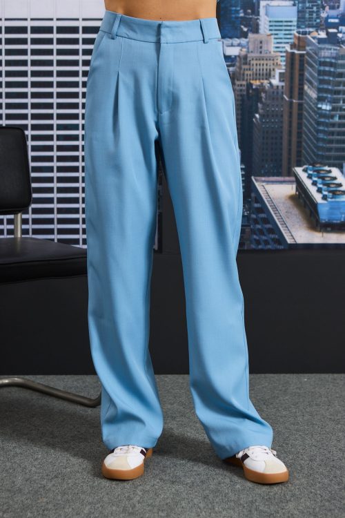 Calça Feminina Wide Leg Jade Azul